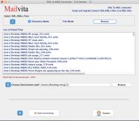 Mailvita EML to MSG converter for Mac image 3